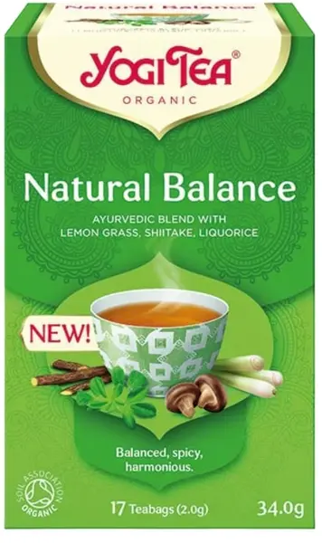 Natural Balance Ceai din plante, 17 pachete , Yogi Tea