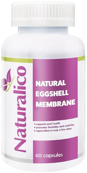Natural Eggshell Membrane, 60 capsule, Naturalico