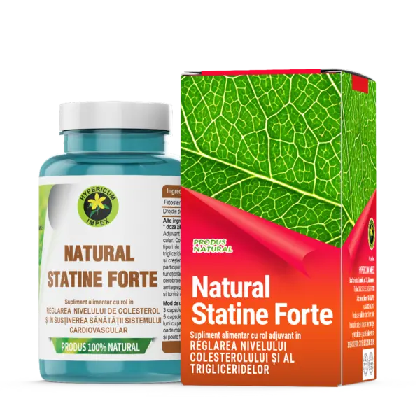 Natural Statine Forte, 60 capsule, Hypericum