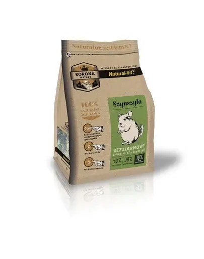 NATURAL-VIT Korona Natury amestec complet pentru chinchile 750 g