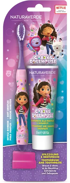 Naturaverde Set pentru igiena orală Gabby's Dollhouse, 2 piese