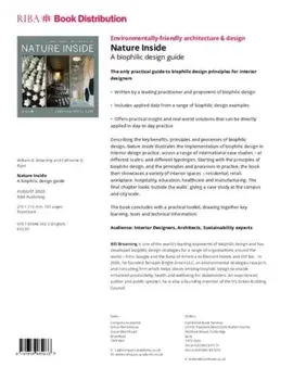 Nature Inside. A biophilic design guide, Hardback/Catherine O. Ryan