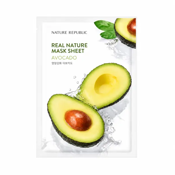 Nature Republic - Real Nature Mask Sheet Avocado, 1 sheet