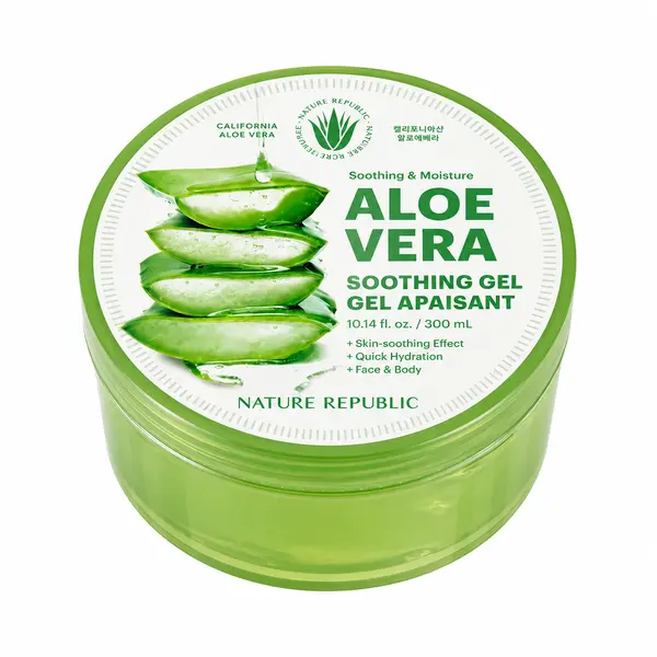 Nature Republic - Soothing & Moisture Aloe Vera Soothing Gel, 300ml