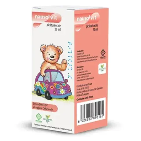 Nausolvit picaturi pentru greata si varsaturi | 20 ml