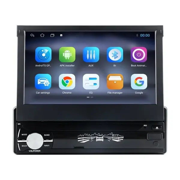 Navigatie 1DIN cu Android Citroen C2 2003 - 2016, 2GB RAM, Radio GPS Dual Zone, Display HD 7" Touchscreen, Internet Wi-Fi, Bluetooth, MirrorLink, USB