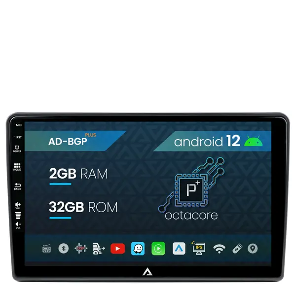 Navigatie All-in-one Universala, Android, P-Octacore 2GB RAM + 32GB ROM, 10.1 Inch - AD-BGP10002
