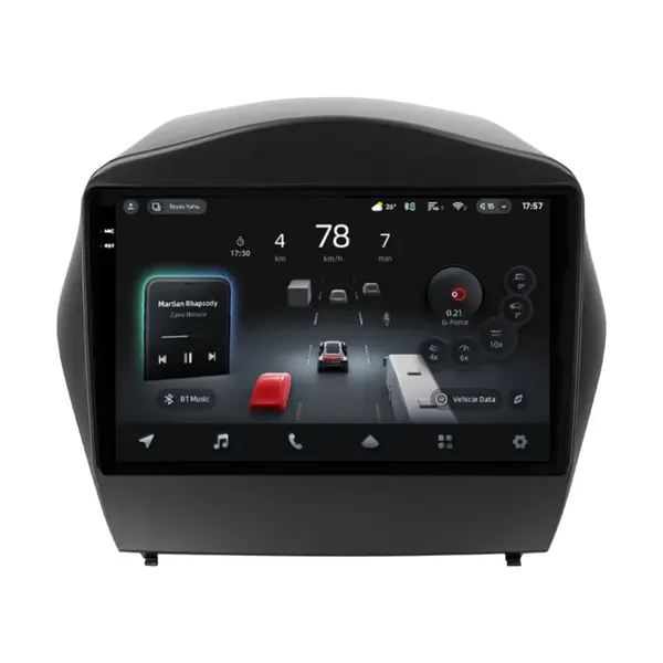 Navigatie Auto cu Asistenta AI Teyes CC4 PRO Hyundai Tucson 2 2009-2015 8+128GB 9.5" QLED, Android 13, 5G, 7.1 DSP, CarPlay
