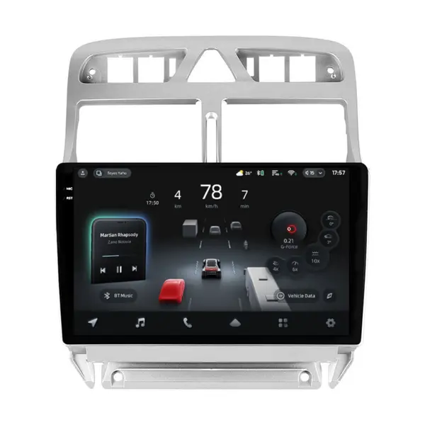 Navigatie Auto cu Asistenta AI Teyes CC4 PRO Peugeot 307 2001-2008 8+128GB 9.5" QLED, Android 13, 5G, 7.1 DSP, CarPlay