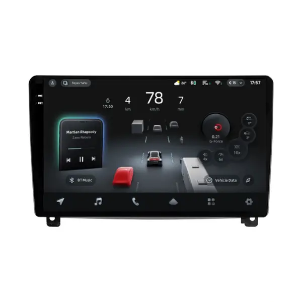 Navigatie Auto cu Asistenta AI Teyes CC4 PRO Peugeot 407 2004-2011 8+128GB 9.5" QLED, Android 13, 5G, 7.1 DSP, CarPlay