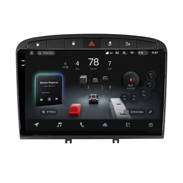 Navigatie Auto cu Asistenta AI Teyes CC4 PRO Peugeot 408 2012-2020 8+128GB 9.5" QLED, Android 13, 5G, 7.1 DSP, CarPlay