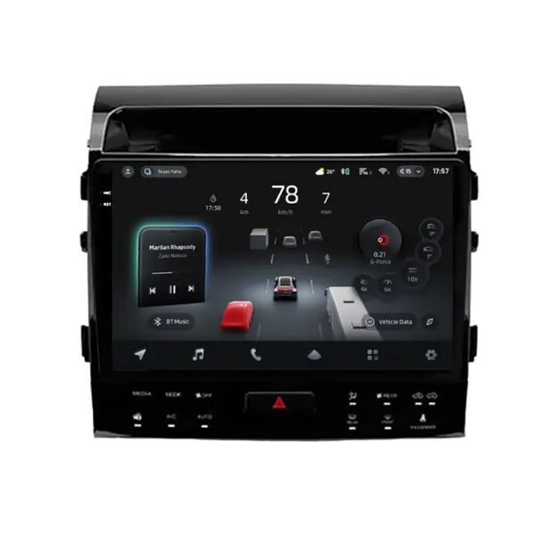 Navigatie Auto cu Asistenta AI Teyes CC4 PRO Toyota Land Cruiser 11 J200 2007-2015 II 8+128GB 10.36" QLED, Android 13, 5G, 7.1 DSP, CarPlay