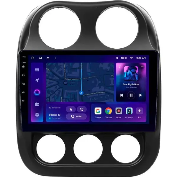 Navigatie Auto MOSS M2 Jeep Patriot 2009-2015 4+32GB 10" IPS Octa-core 1.6Ghz, Android 4G Bluetooth 5.1 DSP