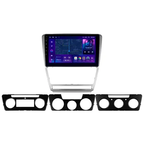 Navigatie Auto MOSS M2 Skoda Octavia 2 2004-2013 4+64GB 10" IPS Octa-core 1.6Ghz, Android 4G Bluetooth 5.1 DSP