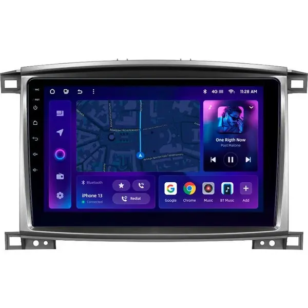 Navigatie Auto MOSS M2 Toyota Land Cruiser LC J100 2002-2007 4+64GB 10" IPS Octa-core 1.6Ghz, Android 4G Bluetooth 5.1 DSP