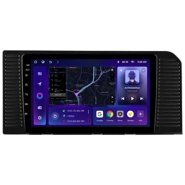 Navigatie Auto MOSS M2 Toyota Land Cruiser Prado J250 2024-2025 4+64GB 10" IPS Octa-core 1.6Ghz, Android 4G Bluetooth 5.1 DSP