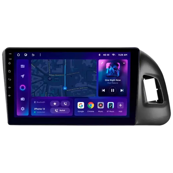 Navigatie Auto MOSS M3 Audi Q5 8R 2008-2017 4+32GB 9" QLED Octa-core 2Ghz, Android 4G Bluetooth 5.1 DSP