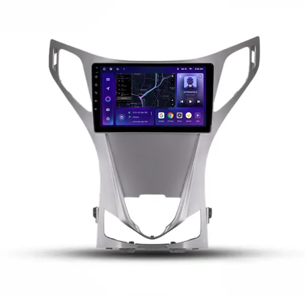 Navigatie Auto MOSS M3 Hyundai Azera 2011-2014 4+32GB 9" QLED Octa-core 2Ghz, Android 4G Bluetooth 5.1 DSP