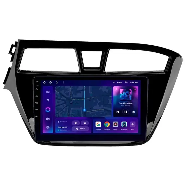 Navigatie Auto MOSS M3 Hyundai i20 2014-2018 4+32GB 9" QLED Octa-core 2Ghz, Android 4G Bluetooth 5.1 DSP