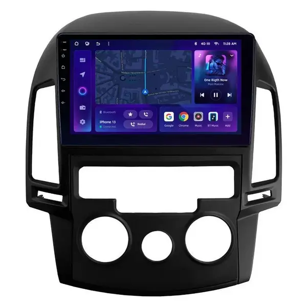 Navigatie Auto MOSS M3 Hyundai i30 2007-2012 4+32GB 9" QLED Octa-core 2Ghz, Android 4G Bluetooth 5.1 DSP