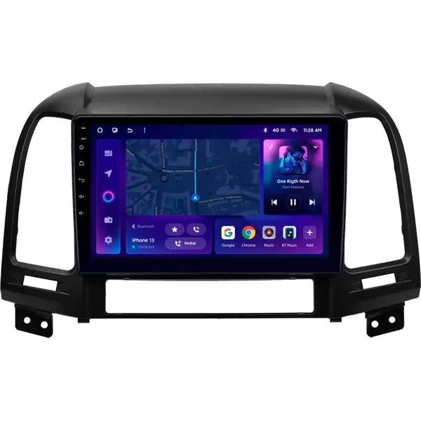Navigatie Auto MOSS M3 Hyundai Santa Fe 2 2007-2012 4+32GB 9" QLED Octa-core 2Ghz, Android 4G Bluetooth 5.1 DSP