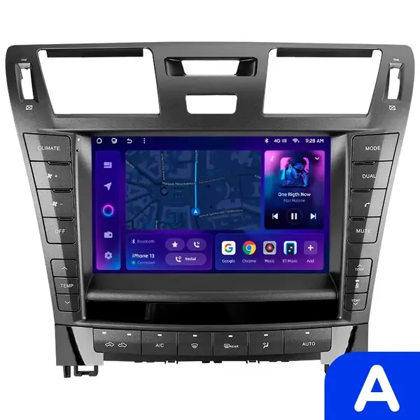 Navigatie Auto MOSS M3 Lexus LS 2006-2012 4+32GB 9" QLED Octa-core 2Ghz, Android 4G Bluetooth 5.1 DSP