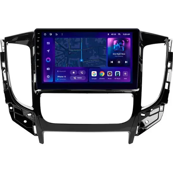 Navigatie Auto MOSS M3 Mitsubishi L200 5 2015-2019 4+32GB 9" QLED Octa-core 2Ghz, Android 4G Bluetooth 5.1 DSP