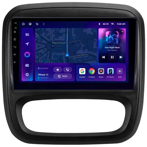 Navigatie Auto MOSS M3 Opel Vivaro B 2014-2018 4+32GB 9" QLED Octa-core 2Ghz, Android 4G Bluetooth 5.1 DSP