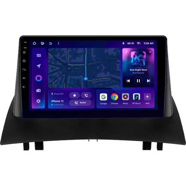 Navigatie Auto MOSS M3 Renault Megane 2 2002-2009 4+32GB 9" QLED Octa-core 2Ghz, Android 4G Bluetooth 5.1 DSP