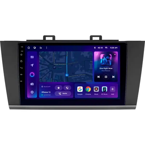 Navigatie Auto MOSS M3 Subaru Legacy 6 2014-2017 4+32GB 9" QLED Octa-core 2Ghz, Android 4G Bluetooth 5.1 DSP
