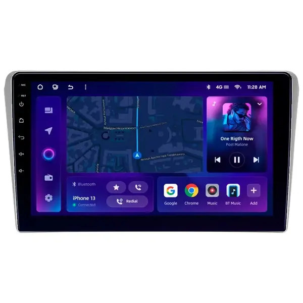 Navigatie Auto MOSS M3 Toyota Avensis 2 2003-2009 4+32GB 9" QLED Octa-core 2Ghz, Android 4G Bluetooth 5.1 DSP