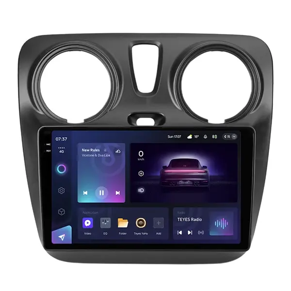 Navigatie Auto Teyes CC3 2K 360 Dacia Dokker 2012-2020 6+128GB 9.5 QLED Octa-core 2Ghz, Android 4G Bluetooth 5.1 DSP