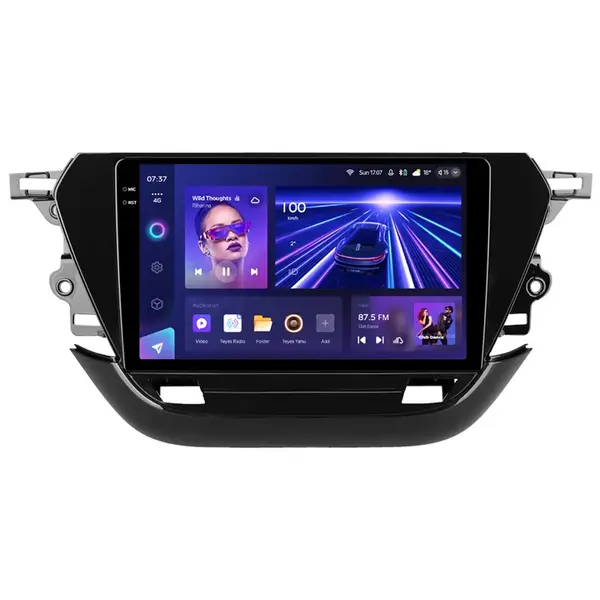 Navigatie Auto Teyes CC3 2K 360 Opel Corsa F 2019-2023 6+128GB 9.5 QLED Octa-core 2Ghz, Android 4G Bluetooth 5.1 DSP