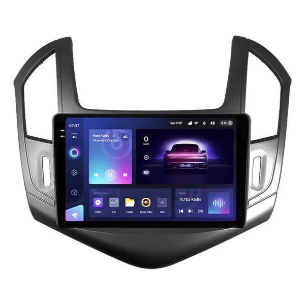 Navigatie Auto Teyes CC3 2K Chevrolet Cruze J308 2012-2015 4+64GB 9.5" QLED Octa-core 2Ghz, Android 4G Bluetooth 5.1 DSP