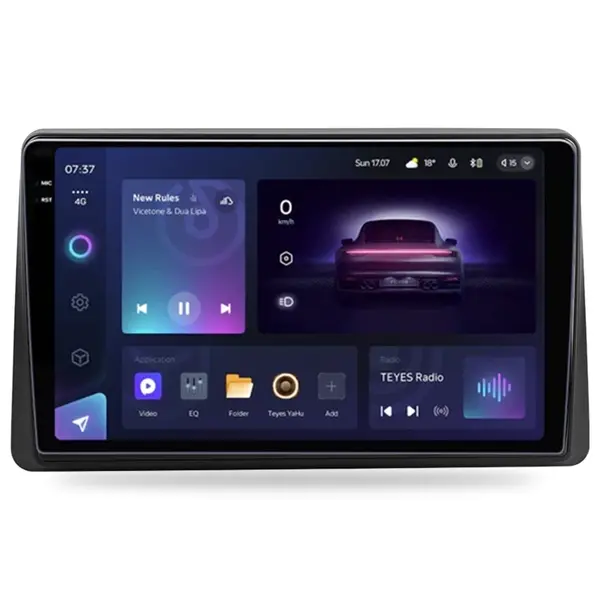 Navigatie Auto Teyes CC3 2K Dacia Duster 2 2023-2024 4+32GB 10.36" QLED Octa-core 2Ghz, Android 4G Bluetooth 5.1 DSP