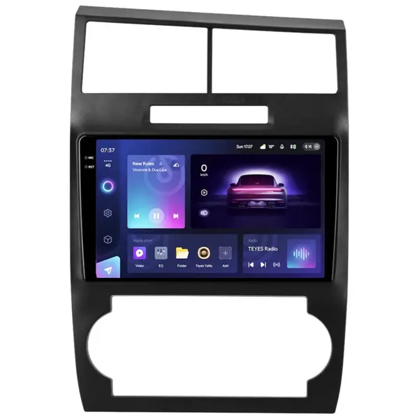 Navigatie Auto Teyes CC3 2K Dodge Charger 2005-2010 4+32GB 9.5" QLED Octa-core 2Ghz, Android 4G Bluetooth 5.1 DSP