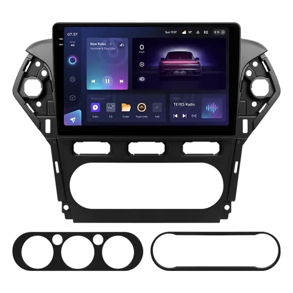 Navigatie Auto Teyes CC3 2K Ford Mondeo 3 2007-2014 4+32GB 10.36" QLED Octa-core 2Ghz Android 4G Bluetooth 5.1 DSP