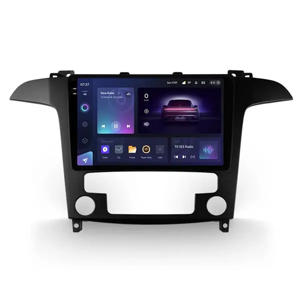 Navigatie Auto Teyes CC3 2K Ford S-MAX 2006-2015 4+32GB 9.5" QLED Octa-core 2Ghz Android 4G Bluetooth 5.1 DSP