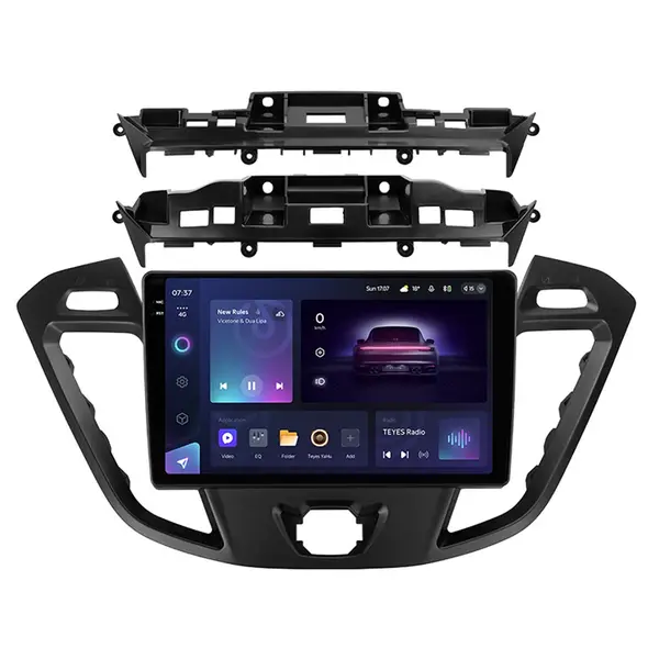 Navigatie Auto Teyes CC3 2K Ford Transit Custom 2012-2023 4+32GB 9.5" QLED Octa-core 2Ghz Android 4G Bluetooth 5.1 DSP