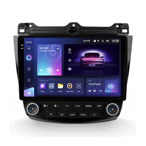 Navigatie Auto Teyes CC3 2K Honda Accord 7 2005-2008 4+32GB 10.36" QLED Octa-core 2Ghz Android 4G Bluetooth 5.1 DSP