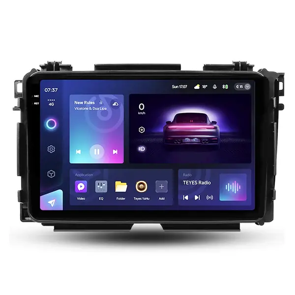 Navigatie Auto Teyes CC3 2K Honda HR-V 2015-2022 4+32GB 9.5" QLED Octa-core 2Ghz, Android 4G Bluetooth 5.1 DSP