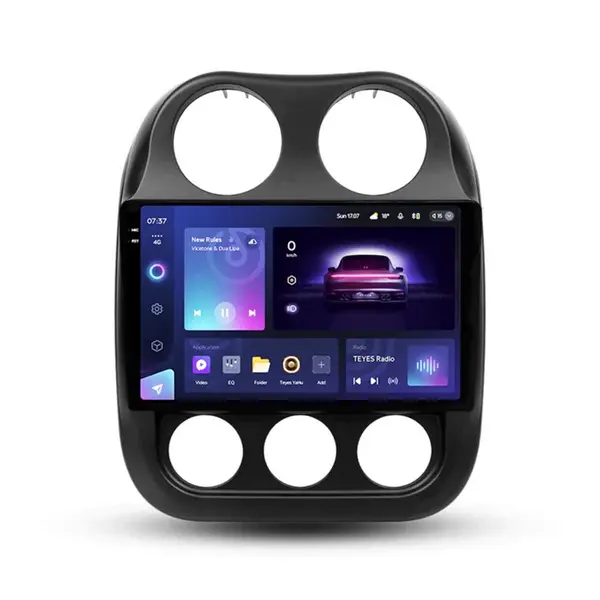 Navigatie Auto Teyes CC3 2K Jeep Patriot 2009-2015 4+32GB 10.36" QLED Octa-core 2Ghz Android 4G Bluetooth 5.1 DSP