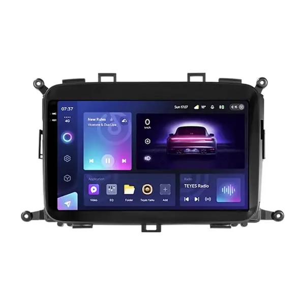 Navigatie Auto Teyes CC3 2K Kia Carens 3 2013-2019 4+32GB 9.5" QLED Octa-core 2Ghz Android 4G Bluetooth 5.1 DSP