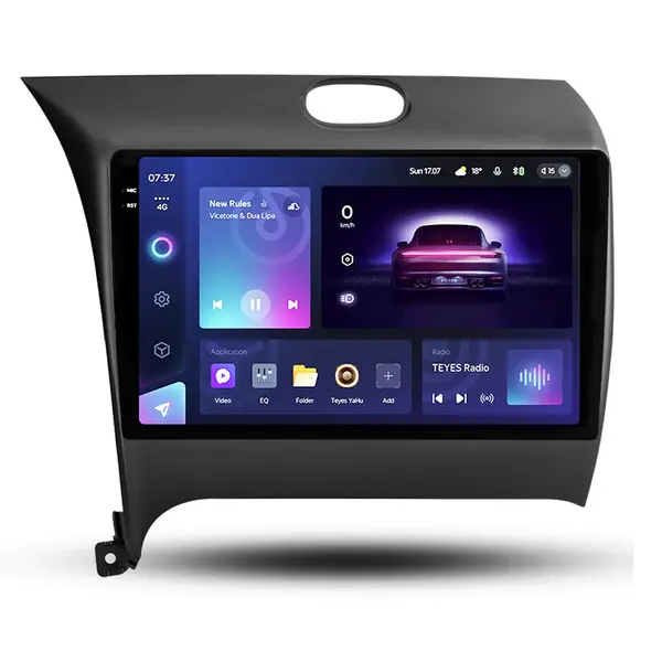 Navigatie Auto Teyes CC3 2K Kia Cerato 3 2012-2017 6+128GB 9.5" QLED Octa-core 2Ghz, Android 4G Bluetooth 5.1 DSP