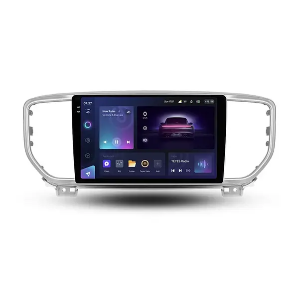 Navigatie Auto Teyes CC3 2K Kia Sportage 4 2016-2018 6+128GB 9.5" QLED Octa-core 2Ghz, Android 4G Bluetooth 5.1 DSP