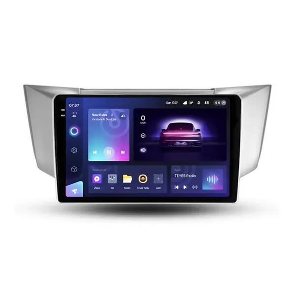 Navigatie Auto Teyes CC3 2K Lexus RX 2003-2009 4+32GB 9.5" QLED Octa-core 2Ghz Android 4G Bluetooth 5.1 DSP