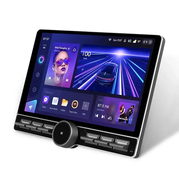 Navigatie Auto Teyes CC3 2K M Button 4+32GB 10.36" QLED Octa-core 2Ghz Android 4G Bluetooth 5.1 DSP