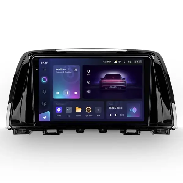 Navigatie Auto Teyes CC3 2K Mazda 6 2012-2017 4+32GB 9.5" QLED Octa-core 2Ghz, Android 4G Bluetooth 5.1 DSP