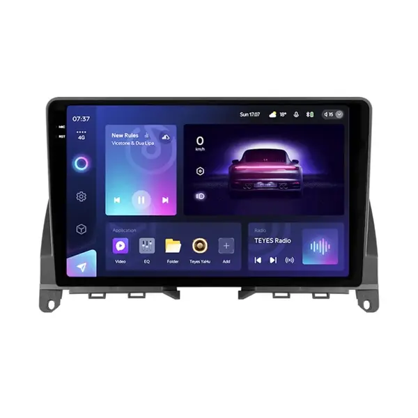 Navigatie Auto Teyes CC3 2K Mercedes-Benz C Class W204 2008-2011 4+32GB 9.5" QLED Octa-core 2Ghz Android 4G Bluetooth 5.1 DSP