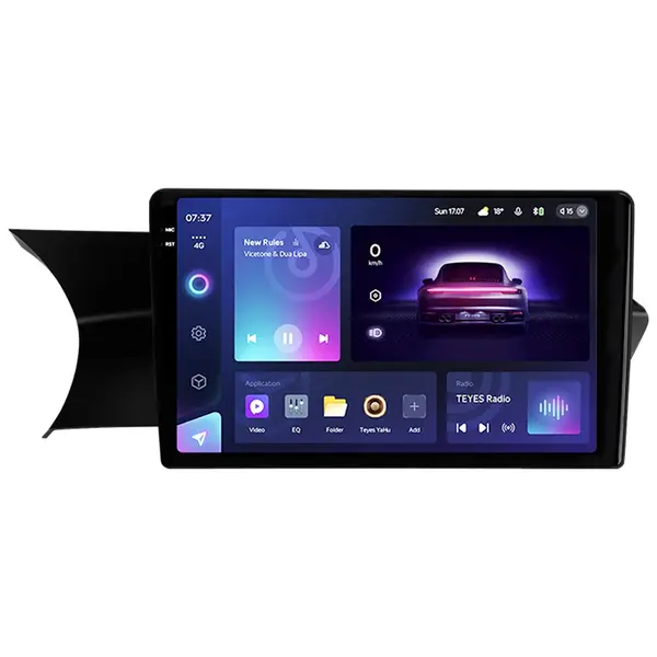 Navigatie Auto Teyes CC3 2K Mercedes-Benz C Class W204 2011-2015 4+32GB 9.5" QLED Octa-core 2Ghz Android 4G Bluetooth 5.1 DSP
